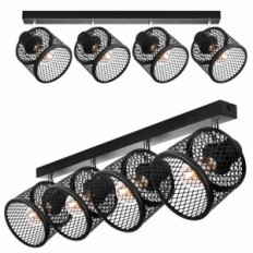 Basket 4 Ceiling and Wall Lamp - Industrial, Metal, 4xe27