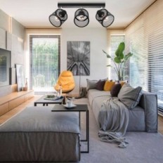 Basket 3 Ceiling-Wall Lamp - Industrial, Metal, 3xe27