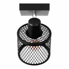 Basket 1 Ceiling-Wall Lamp - Industrial, Metal, 1xe27