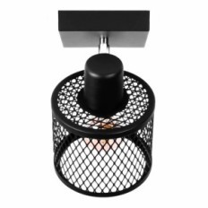 Basket 1 Ceiling-Wall Lamp - Industrial, Metal, 1xe27