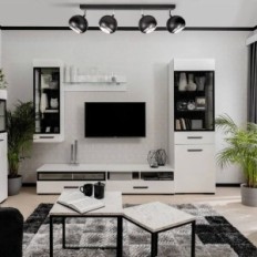 OLAF 4 Point Lamp Black