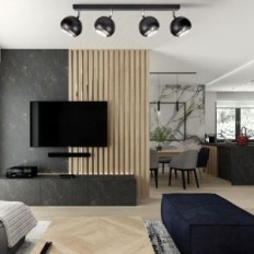 OLAF 4 Point Lamp Black