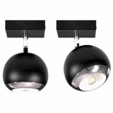 Olaf 1 point lampe noir