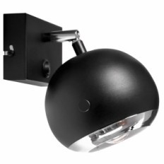OLAF 1 Wall lamp black
