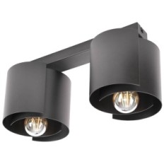 Hugo 2 melns griestu lampa