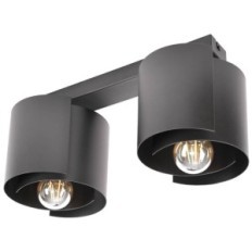 Lâmpada de teto preto de Hugo 2