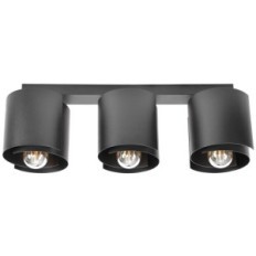 Hugo 3 Sort loftslampe