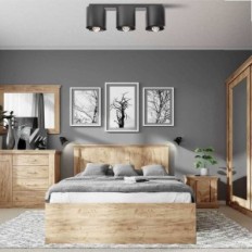 Hugo 3 black ceiling lamp