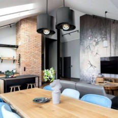 Hugo 2 Black Susping Lamp