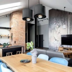 Hugo 2 Black Hanging Lamp