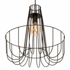 Mexicano 1 Hanging lamp - Loft, black, 1xe27