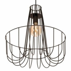Mexicano 1 Hanging lamp - Loft, black, 1xe27