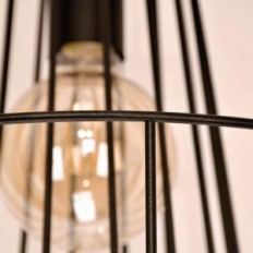 Mexicano 1 Hanging lamp - Loft, black, 1xe27