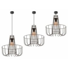 Mexicano 1 Hanging lamp - Loft, black, 1xe27