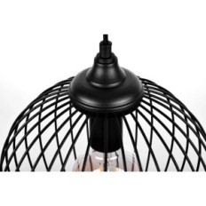 Bombka 1 Hængende lampe - Loft, Sort, 1xE27