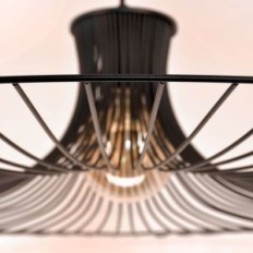 Plaza 1 Hanging Lamp - Loft, Black, 1xe27