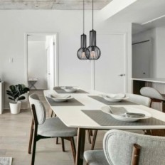 Bongo 2 hängande lampa - Loft, tråd, 2xe27