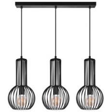 Bongo 3 Lâmpada de suspensão - Loft, Wire, 3xe27