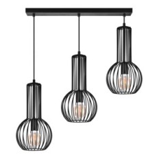 Bongo 3 Lâmpada de suspensão - Loft, Wire, 3xe27