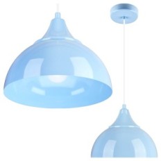Kupidyn 1 Hanging Lamp - Children, Blue, Metal 1xe27