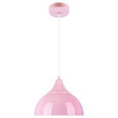 Kupidin 1 Hanging Lamp - Children, Pink, Metal 1xe27