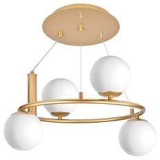 CERES 4 Lampa wisząca - Nowoczesna, szklane kule, 4xE14