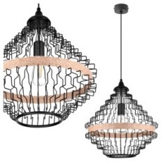 Mateo Loft Suspension lampe, 1xe27, ny 2025