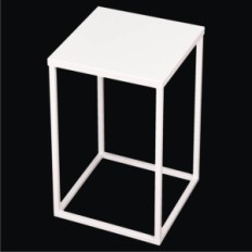 Pysy kukkapenkki loft metalli hylly 1 kukka