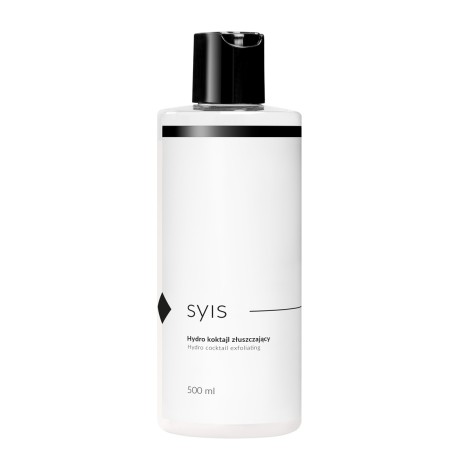 Syis Hydro exfolierande cocktail 500 ml – vätebaserad rengöring — framsida
