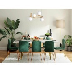 CERES 4 akasztólámpa - Modern üveggolyók, 4xE14