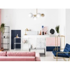 Ceres 4 lubų lempos - modernios, stiklo sferos, 4xe14