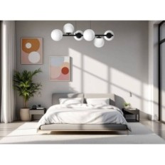 Ceres 6 Hængende lampe - Moderne, Glaskugler, 6xE14