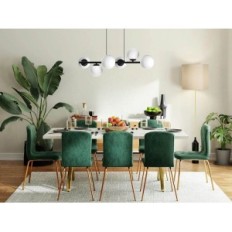 Ceres 6 Hanging Lampe - Moderne, Glassfugler, 6xe14