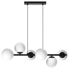 Ceres 6 Závesné lampy - moderné, sklenené gule, 6xE14