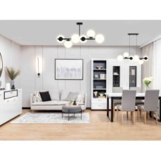 CERES 6 HANGING LAMP - MODERNE, GLASSE SPERES, 6XE14