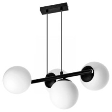 Ceres 4 Hanging lamp - modern, glass spheres, 4xe14