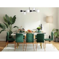 Ceres 6 Ceiling lamp - modern, glass spheres, 6xe14