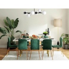 Ceres 6 Ceiling lamp - modern, glass spheres, 6xe14