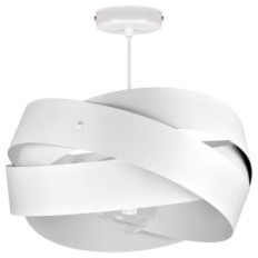 Avia 2940 / Z-B-1 grande lâmpada de suspensão branca - moderna, 1XE27