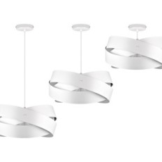 AVIA 2940 / Z-B-1 Large White Hanging Lamp - Modern, 1xe27