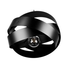 Avia 2940 / Z-B-1 Big Black suspendu lampe suspendue - moderne, 1xe27