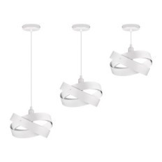 AVIA 2937 / Z-B-1 small white hanging lamp - modern, 1xe14