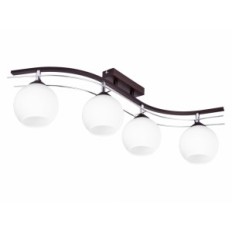 AGAT PLUS 2339 / Z-B-4 / KB Bruin Hangende plafondlamp - Modern, 4xE27