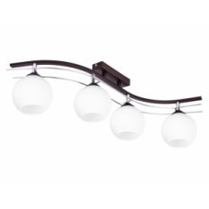 AGAT PLUS 2339 / Z-B-4 / KB Bruin Hangende plafondlamp - Modern, 4xE27