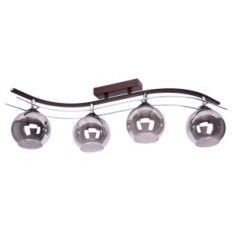 Agat Plus 2339 / Z-B-4 / KC Brown Hanging Ceiling Lamp - Modern, 4xe27