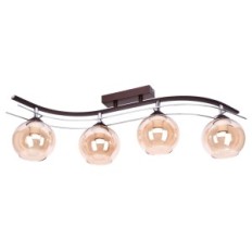 AGAT PLUS 2339 / Z-B-4 / KZ Brons Plafondlamp Opknoping - Modern, 4xe27