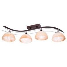 Agat Plus 2329 / Z-B-4 / MZ Bronze Hængende loftslampe - Moderne, 4xE27