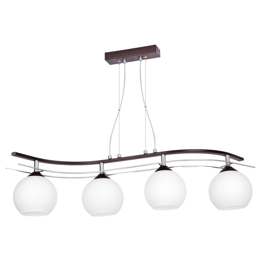 Agat 2329 / Z-B-4 / Kb pruun riputuslamp - kaasaegne, 4xe27