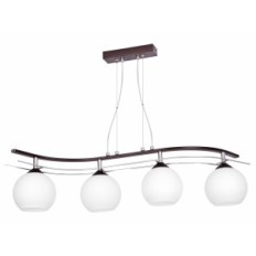 AGAT 2329 / Z-B-4 / KB BROWN RAMPNY LAMP - MODERNÁ, 4XE27