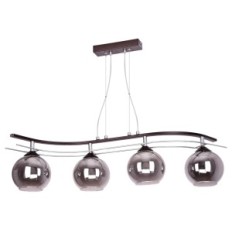 AGAT 2329 / Z-B-4 / KC Bruin Hanglamp - Modern, 4xe27